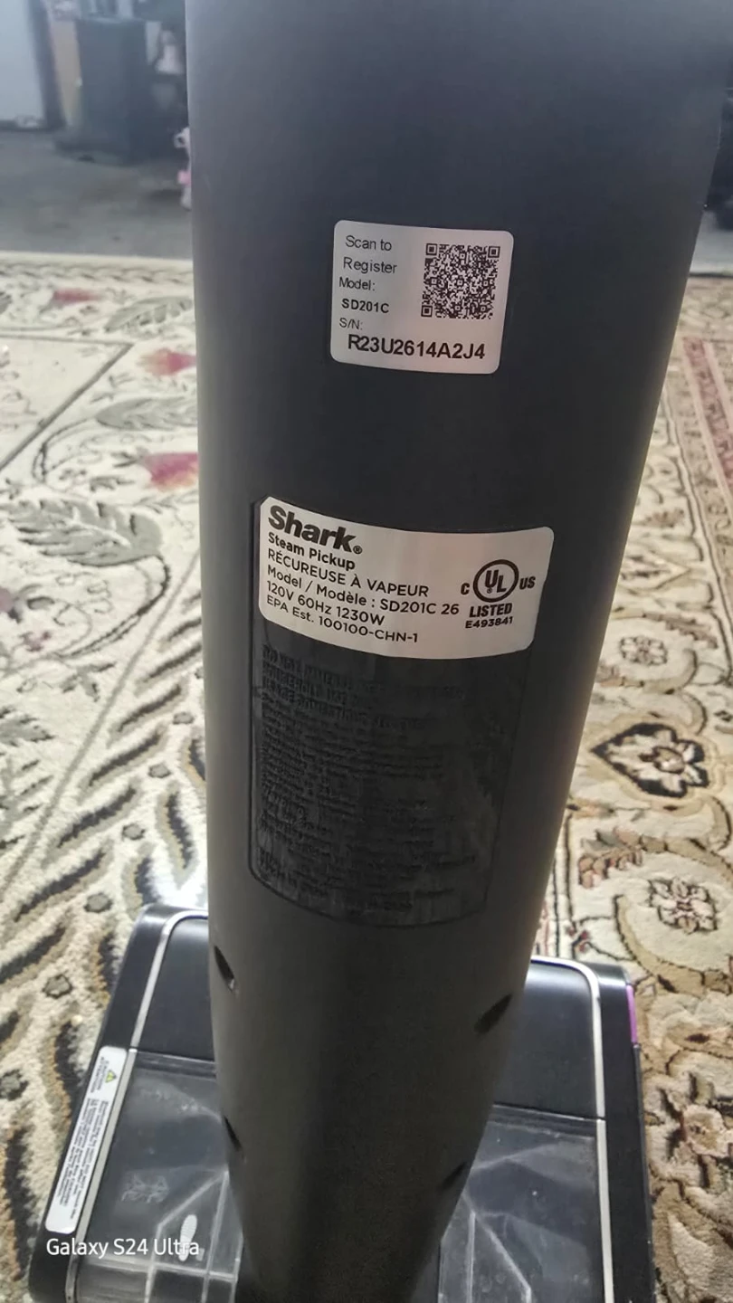 Shark Steam Pickup Vacuum Cleaner SD201C - photo 3