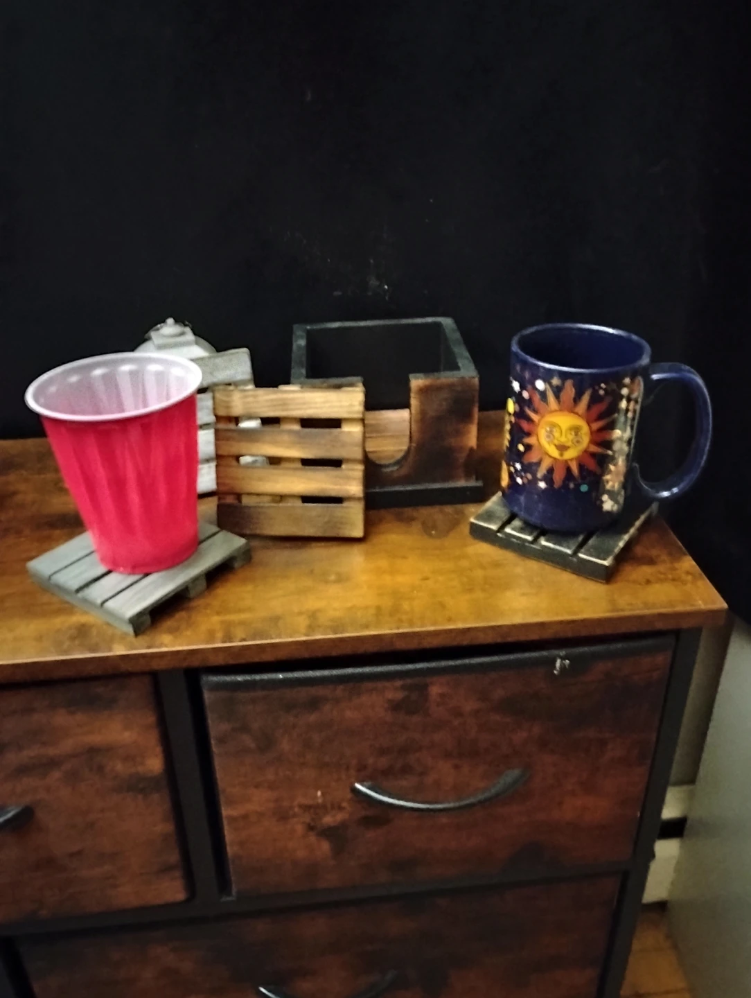 Pallet coasters - photo 2
