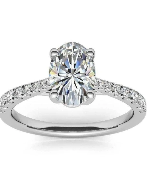 2.00 ct Oval Diamond Engagement Ring - photo 2