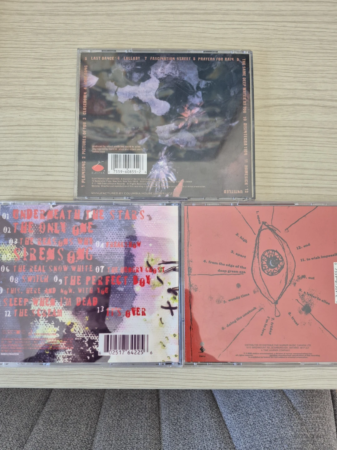 The Cure 3 CD Bundle - Disintegration, Wish, 4:13 Dream - photo 5
