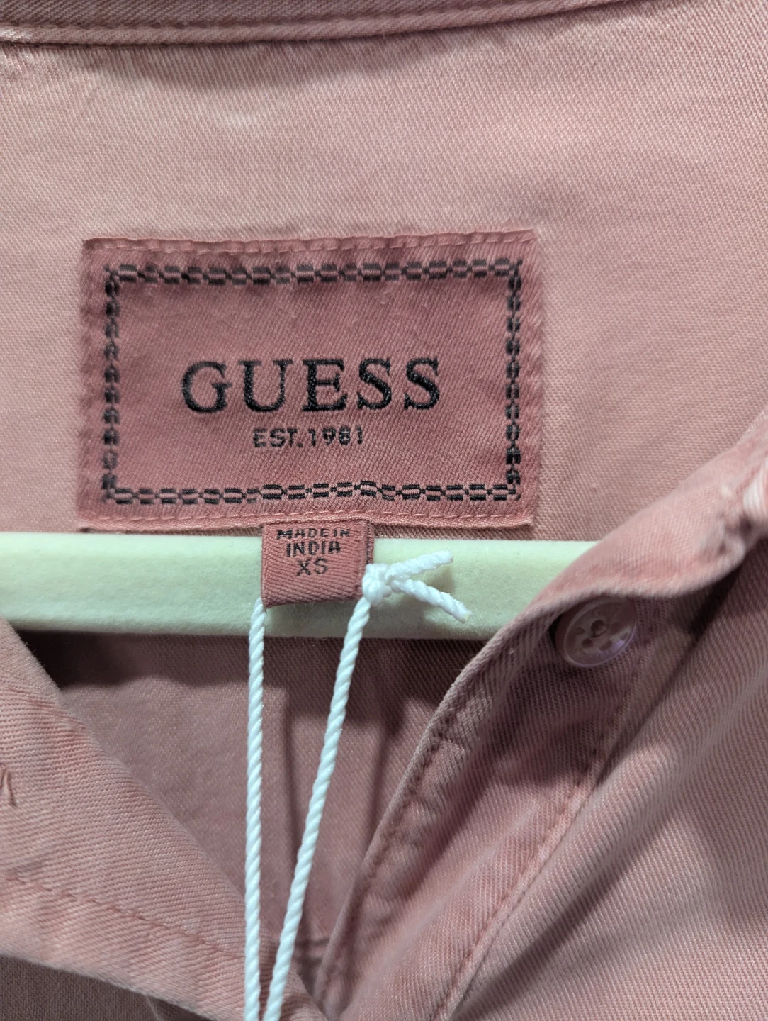 Guess Pink Shirt Dress XS - photo 3