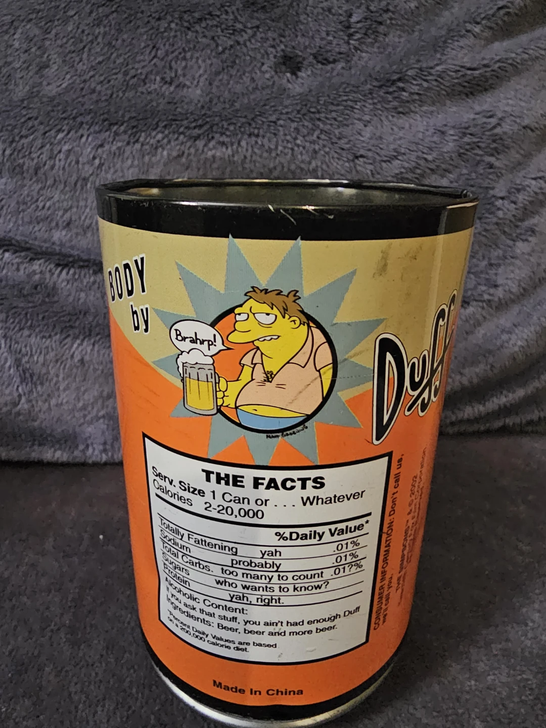 Duff Beer Can Shaped Tumbler - photo 2