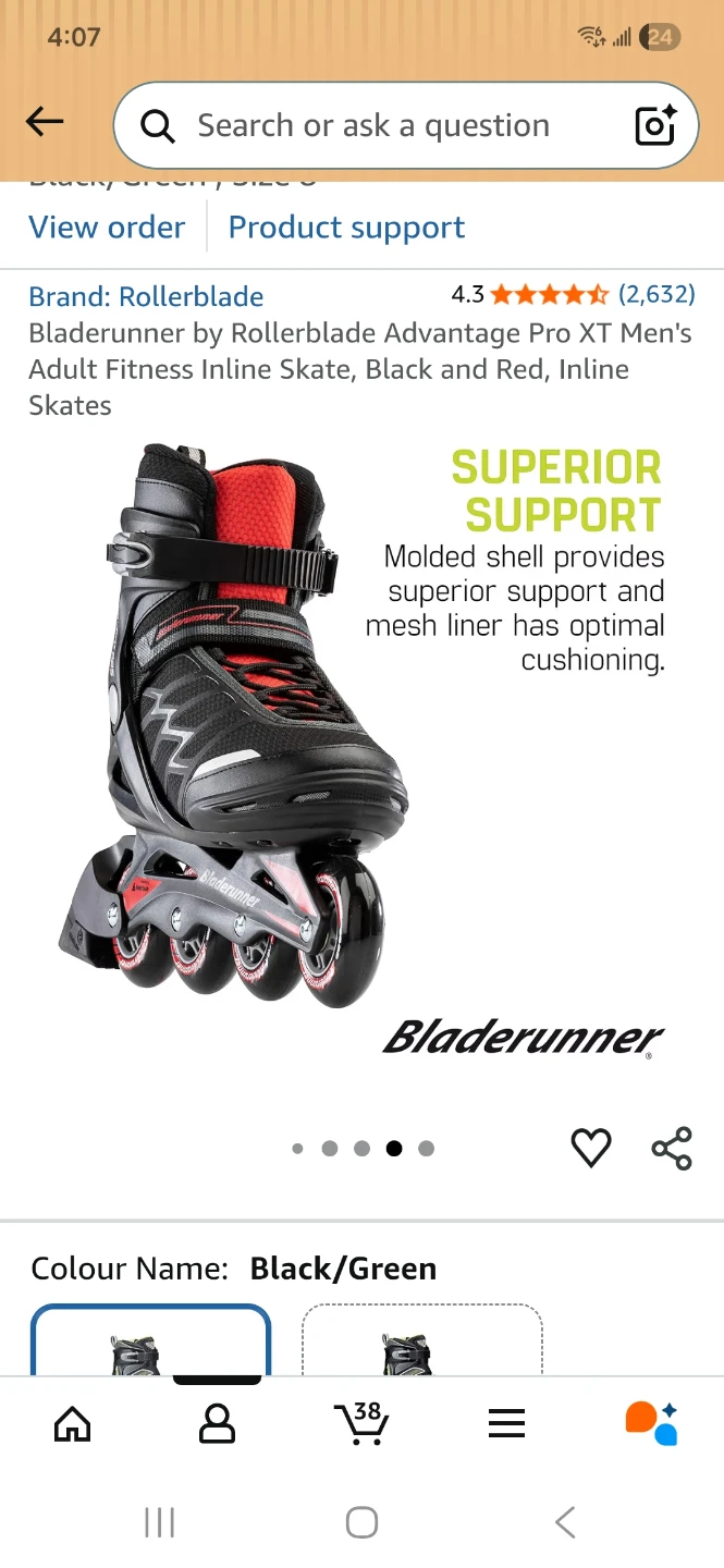 Rollerblade Bladerunner Advantage Pro XT Men's Inline Skates - - photo 2