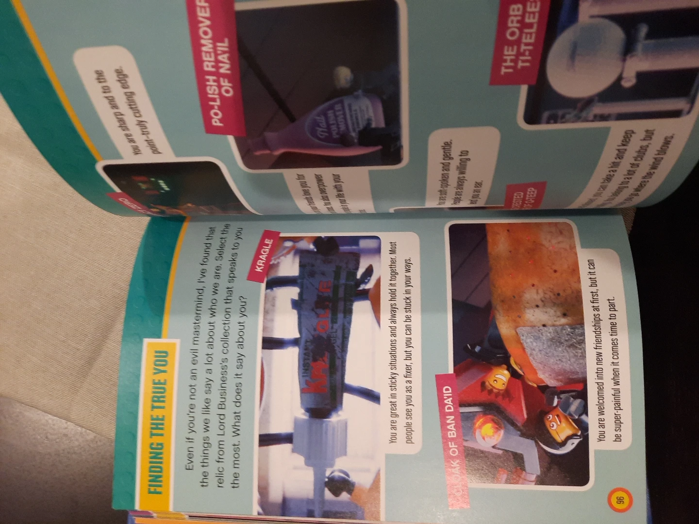 The Lego Movie Emmet's Guide to Being Awesome Book - photo 3