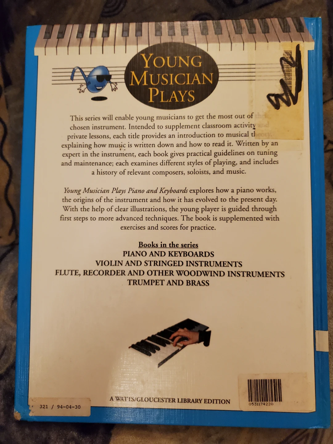 Young Musician Plays Piano and Keyboards Book - photo 2