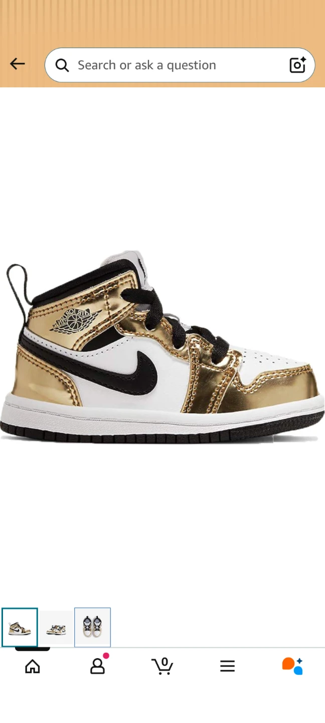 Jordan 1 Mid SE TD Toddler size 4C - photo 3