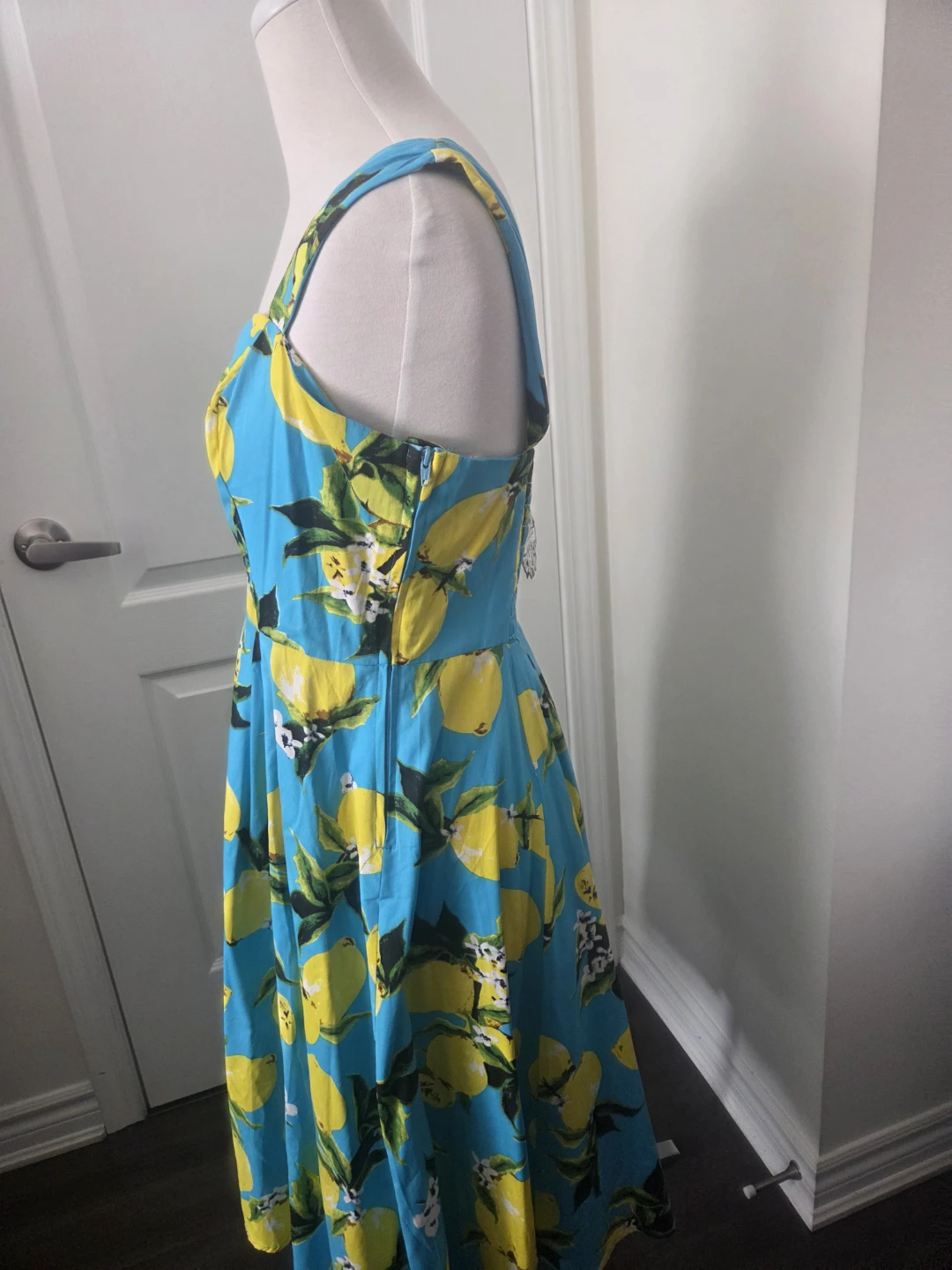 Blue Lemon Print Sundress - photo 3