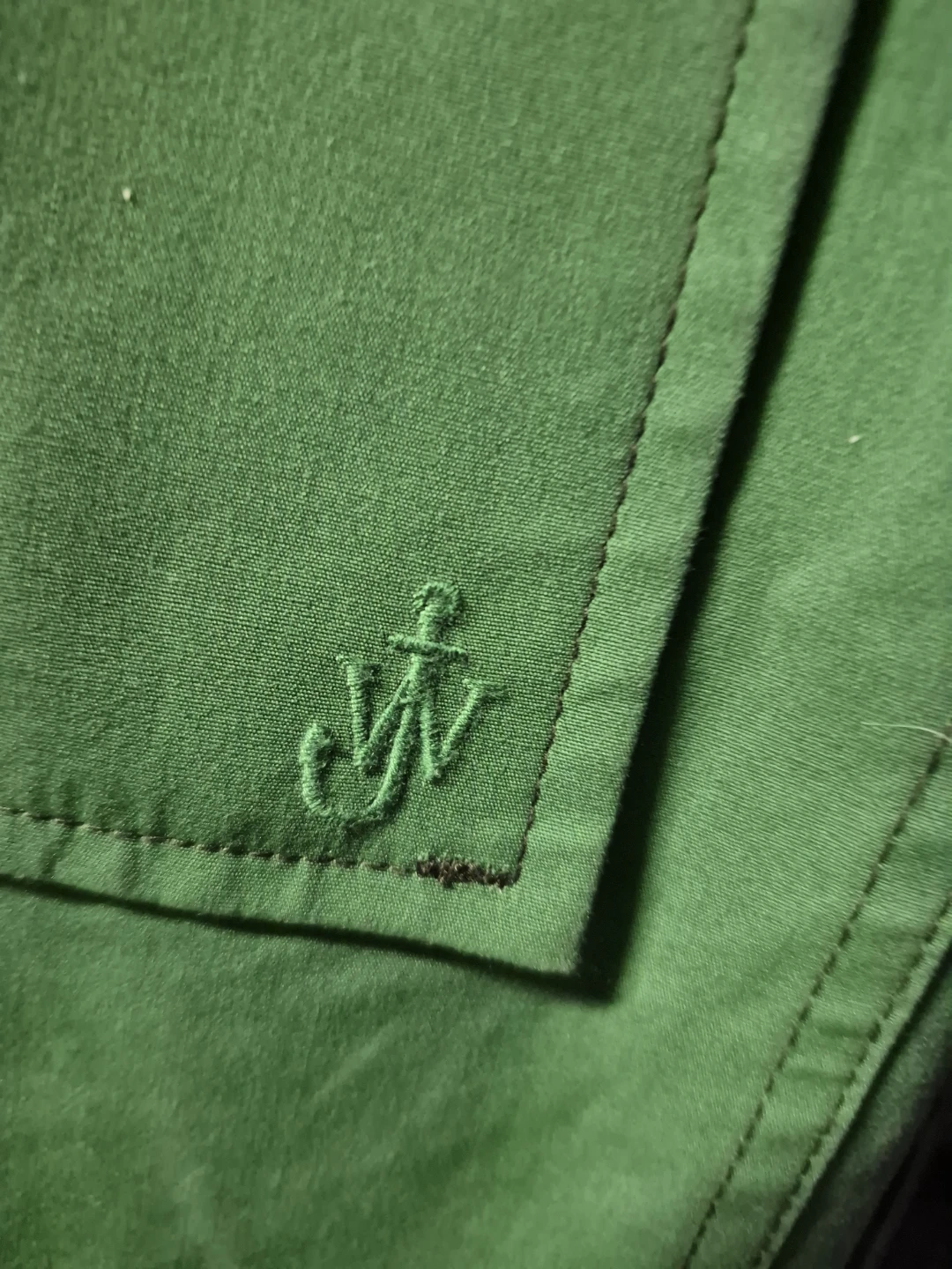 Uniqlo JW Anderson Green Hooded Raincoat - photo 2
