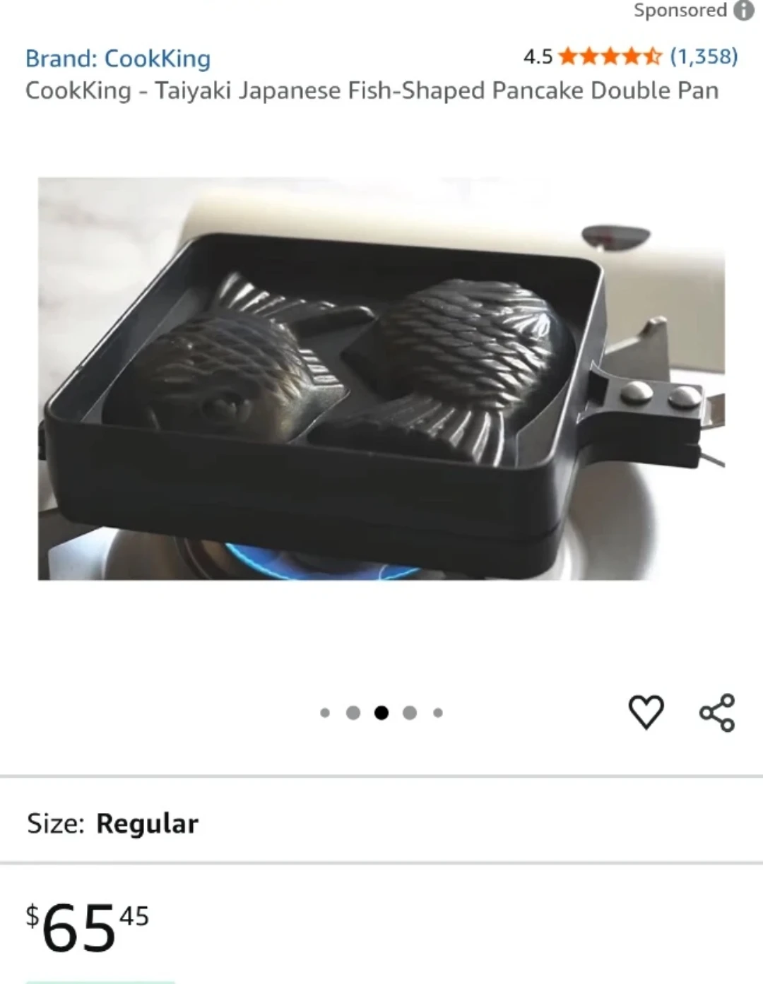 CookKing Korean style  Fish-Shaped Pancake Pan. Made in Korea - photo 3