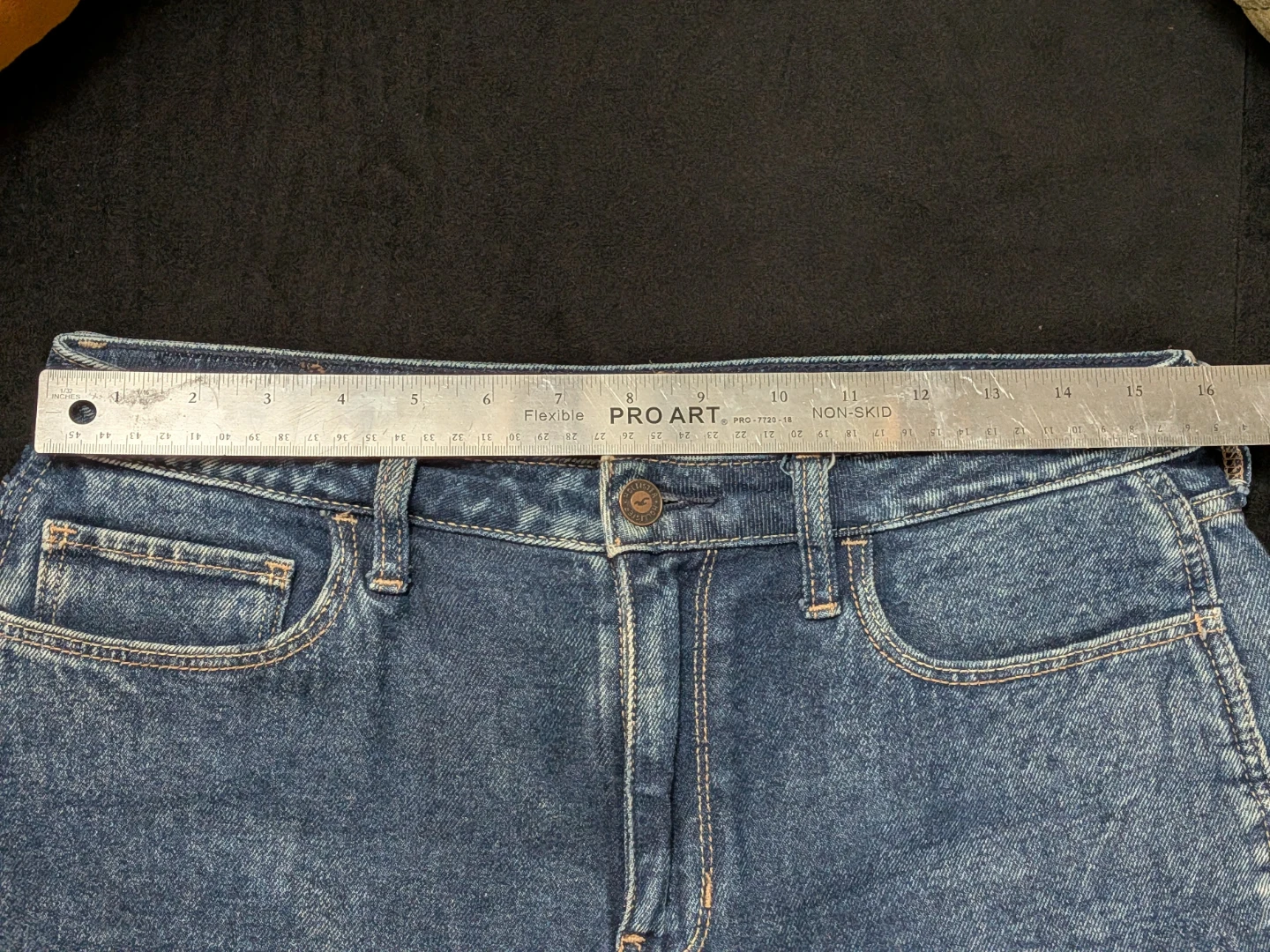 Hollister High-Rise Dark Wash blue jeans size 30 - photo 5