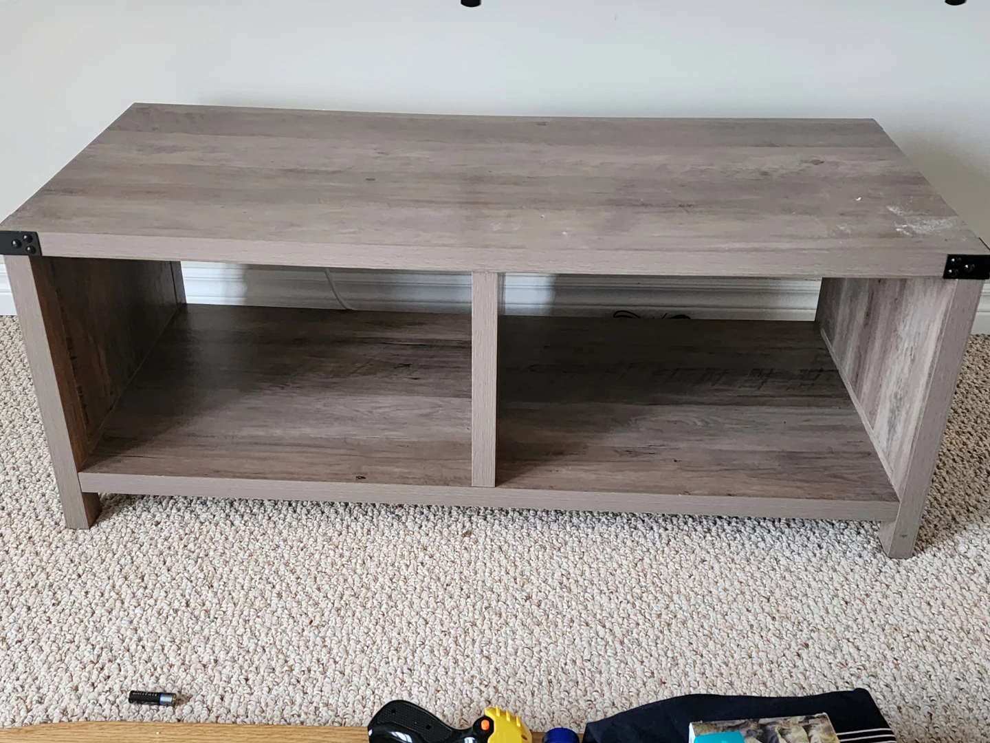Wood Coffee Table with Storage - photo 2