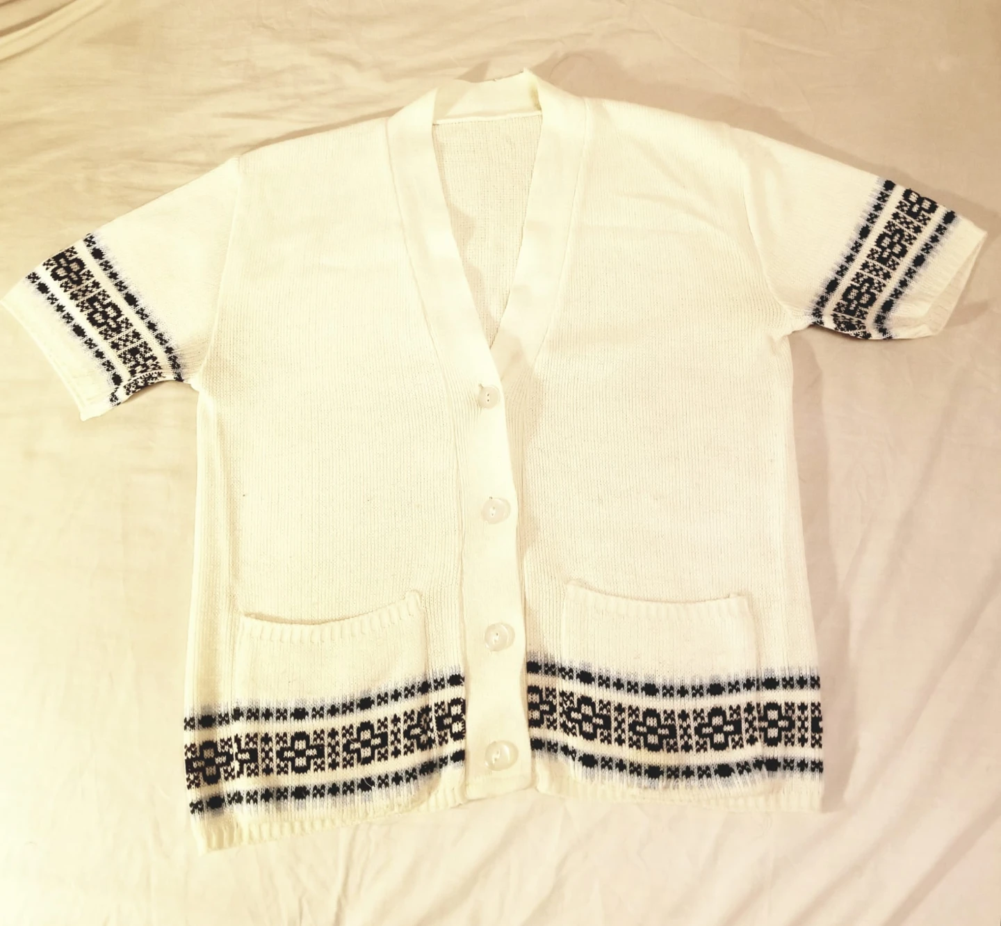 Two Women's Short Sleeve Knit Cardigans 🏆 - photo 2