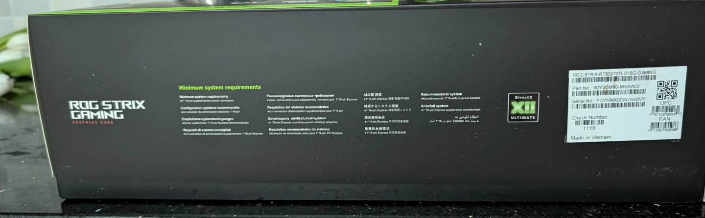 ASUS ROG Strix GeForce RTX 5070ti oc - photo 3