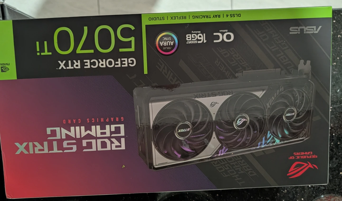 ASUS ROG Strix GeForce RTX 5070ti oc - photo 4