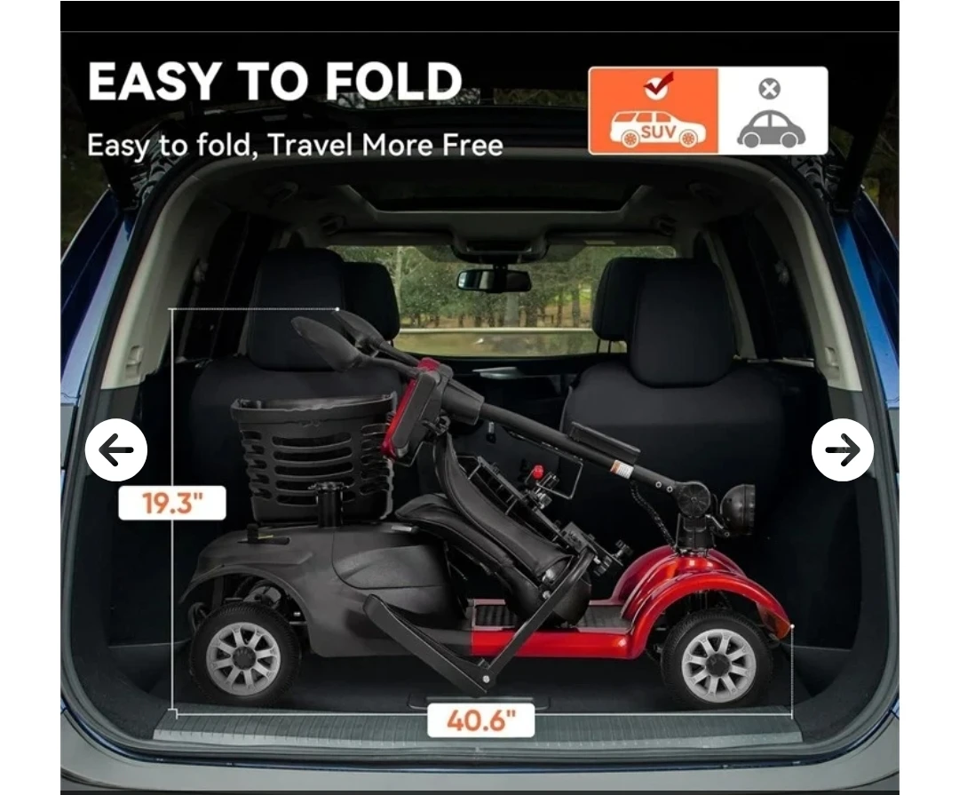 Foldable electric scooter bnib