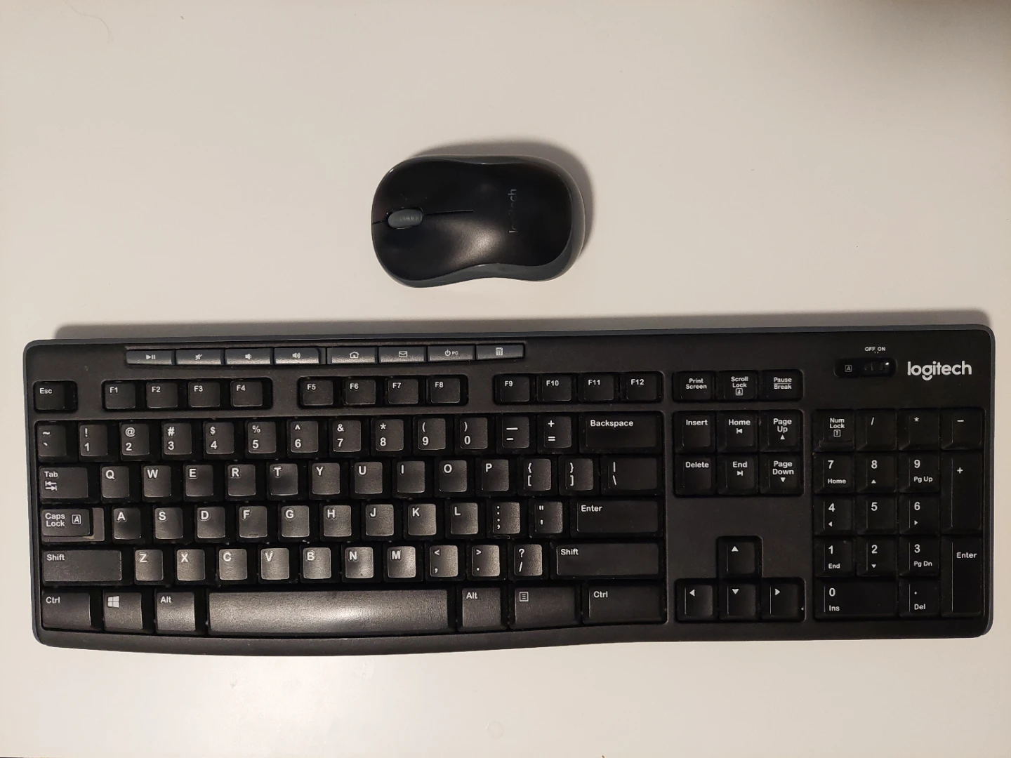 Logitech Keyboard and Mouse Combo