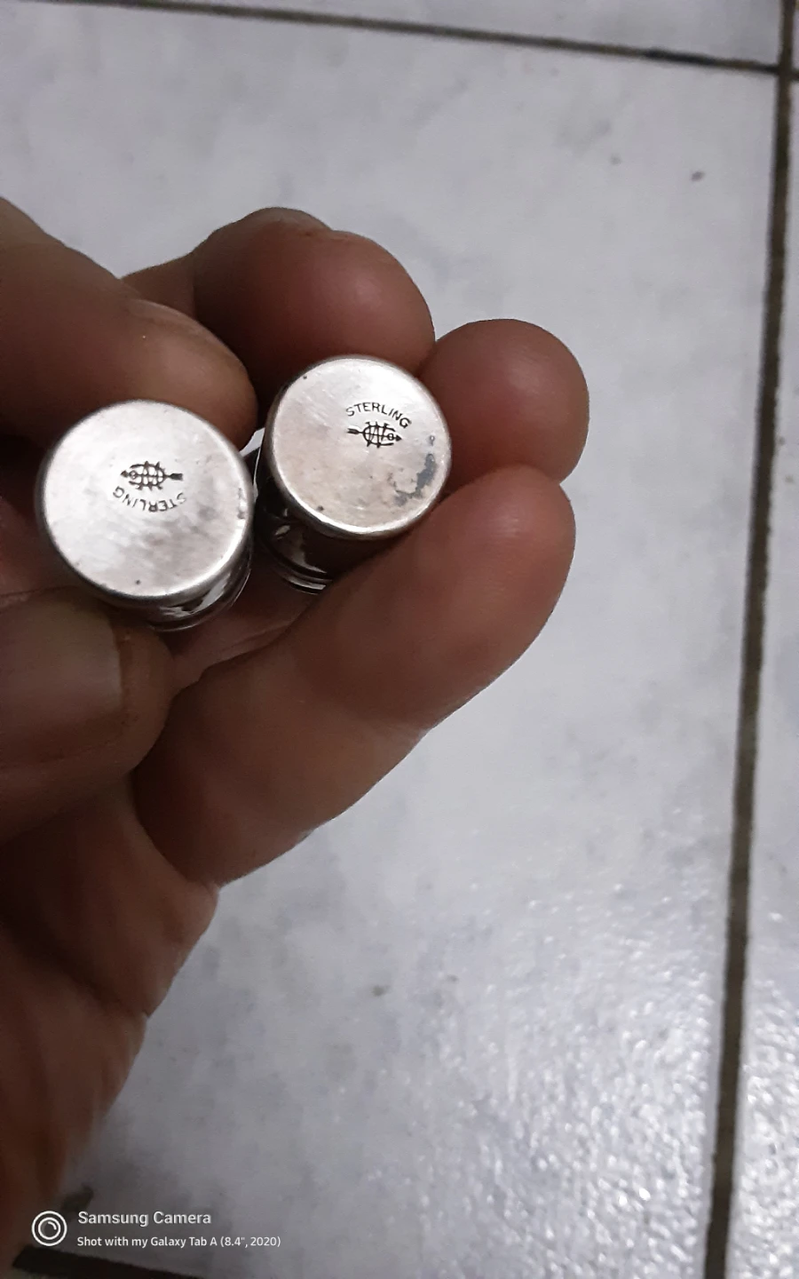 Sterling Silver Salt and Pepper Shakers - photo 2