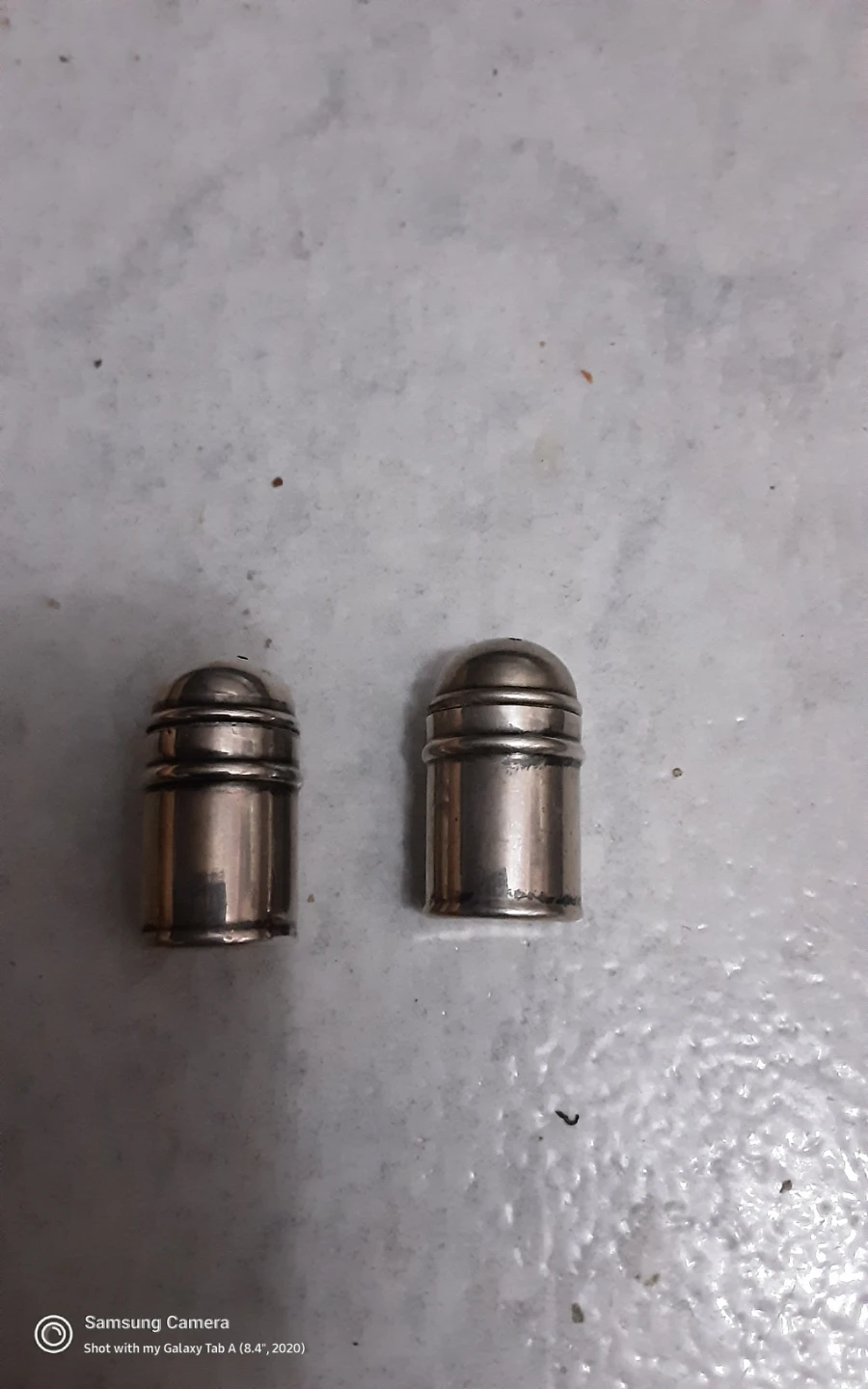 Sterling Silver Salt and Pepper Shakers - photo 3