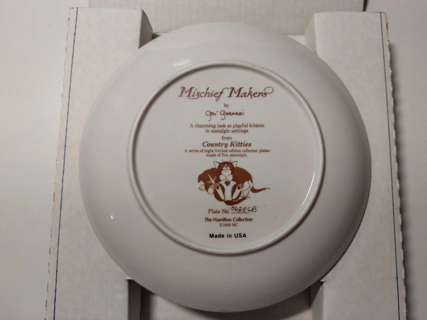 Mischief Makers Collector Plate by The Hamilton Collection - photo 2