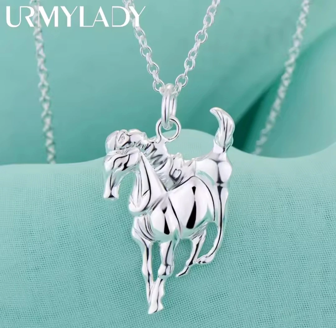 URMYLADY Horse Pendant Necklace - photo 2