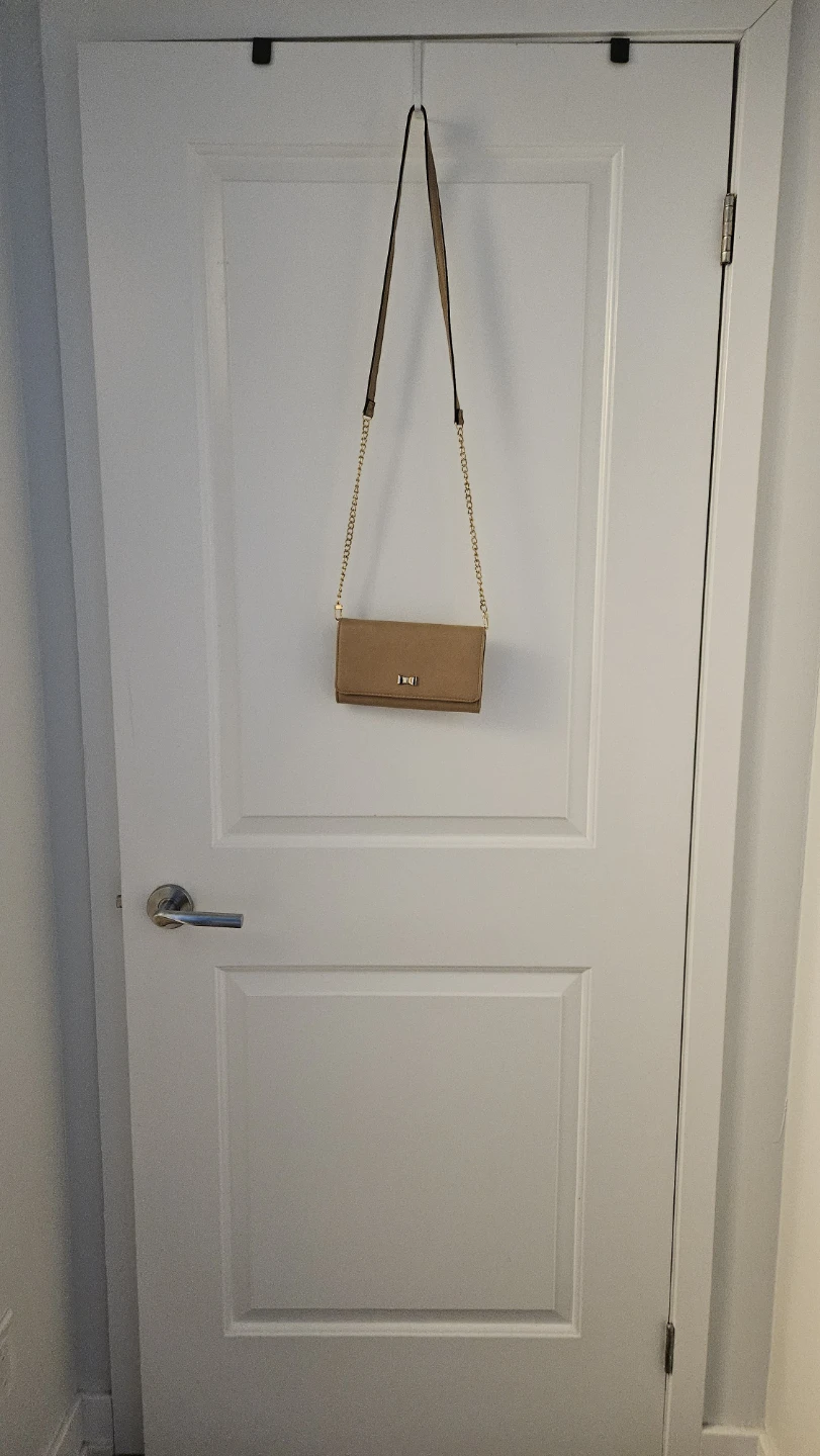 Tan Crossbody bag /Wallet with long Chain Strap & short strap - photo 5