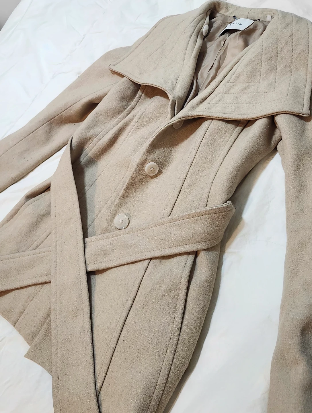 Aritzia Wilfred Ganna Shacket & Babaton Spencer Wool Coat - photo 3