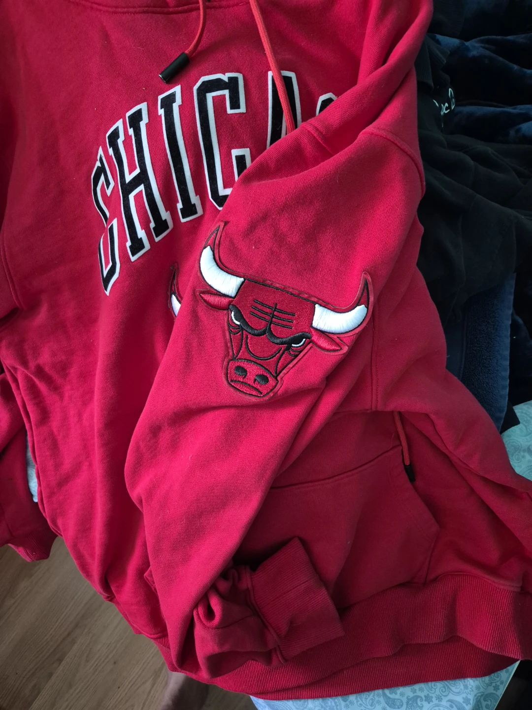 Chicago Bulls Red Hoodie 2xl - photo 4