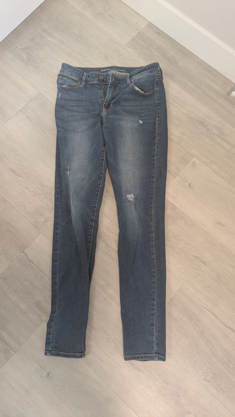 Old Navy Rockstar Mid-Rise Skinny Jeans