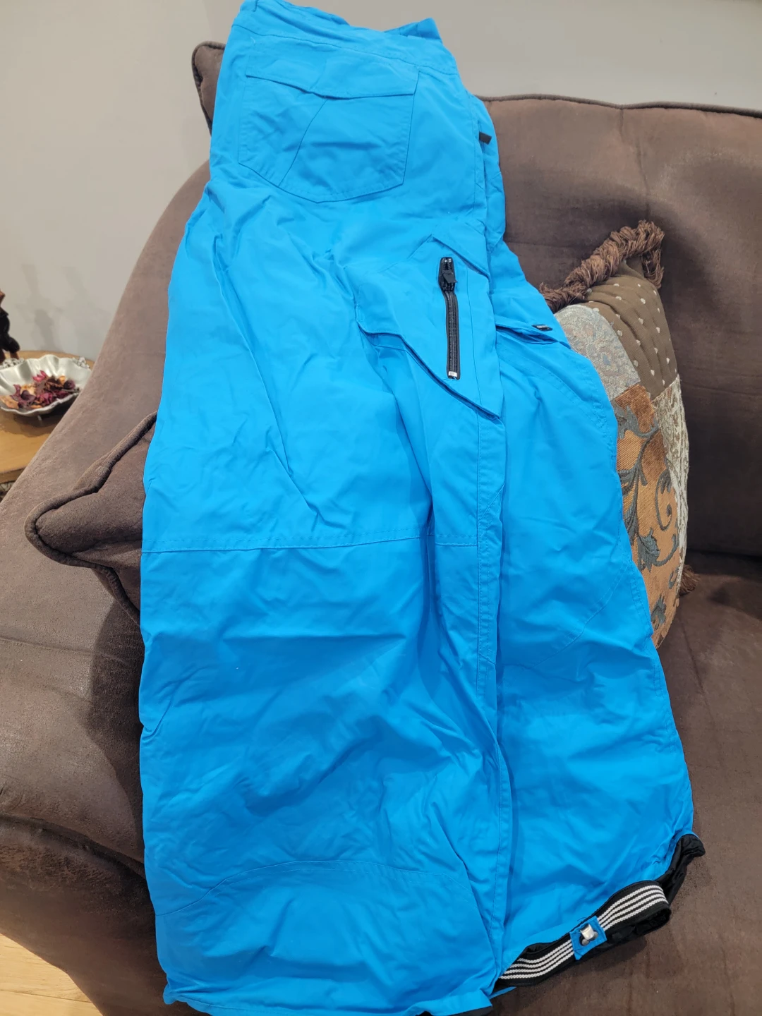 Blue Ski Pants large