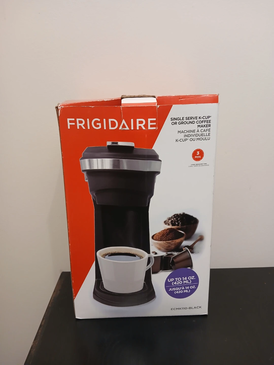 2 in 1 coffee maker (K cup + ground coffee)