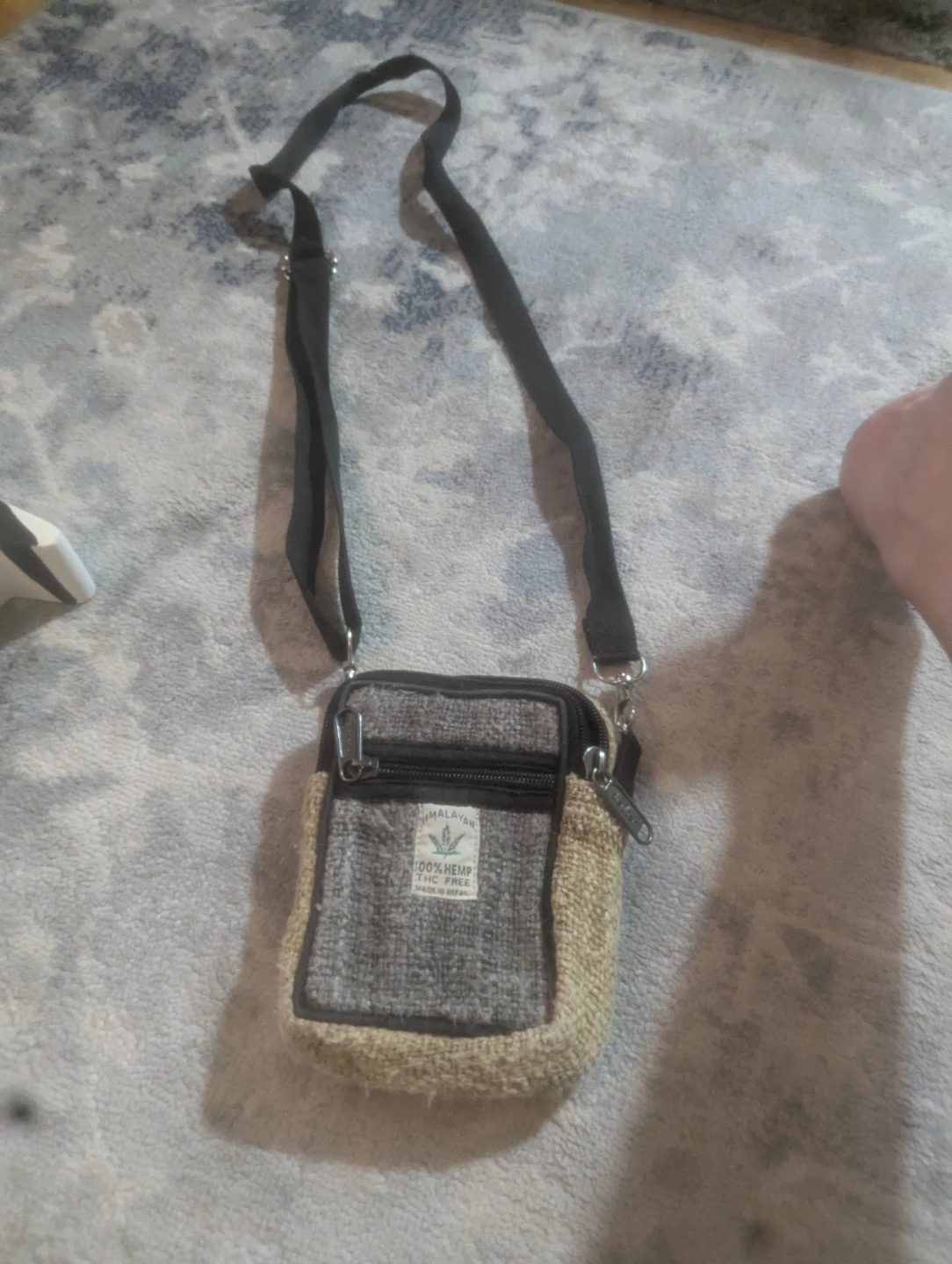 Himalayan 100% Hemp Small Crossbody Bag - photo 2