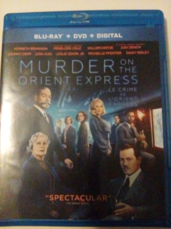 Murder on the Orient Express Blu-ray + DVD