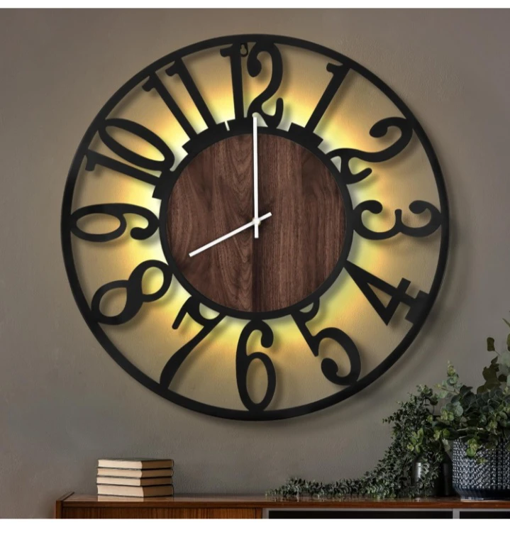 Intelligent Photosensitive  Light-Up Clock