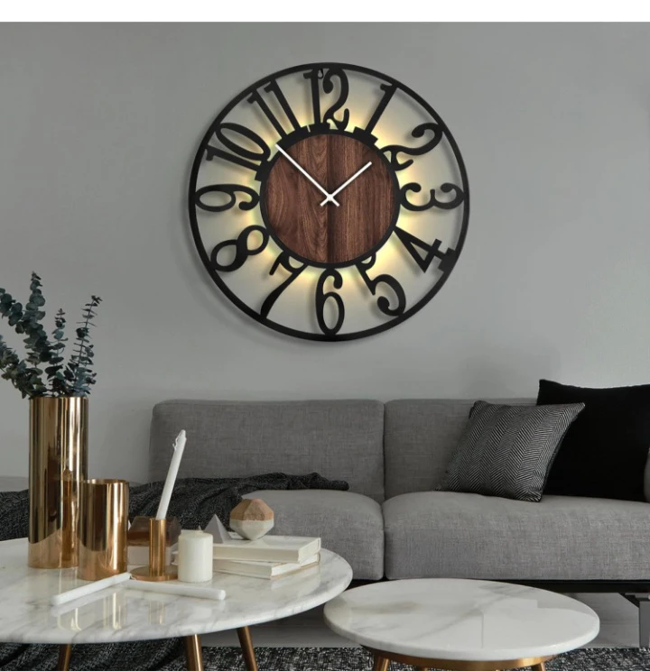 Intelligent Photosensitive  Light-Up Clock - photo 3
