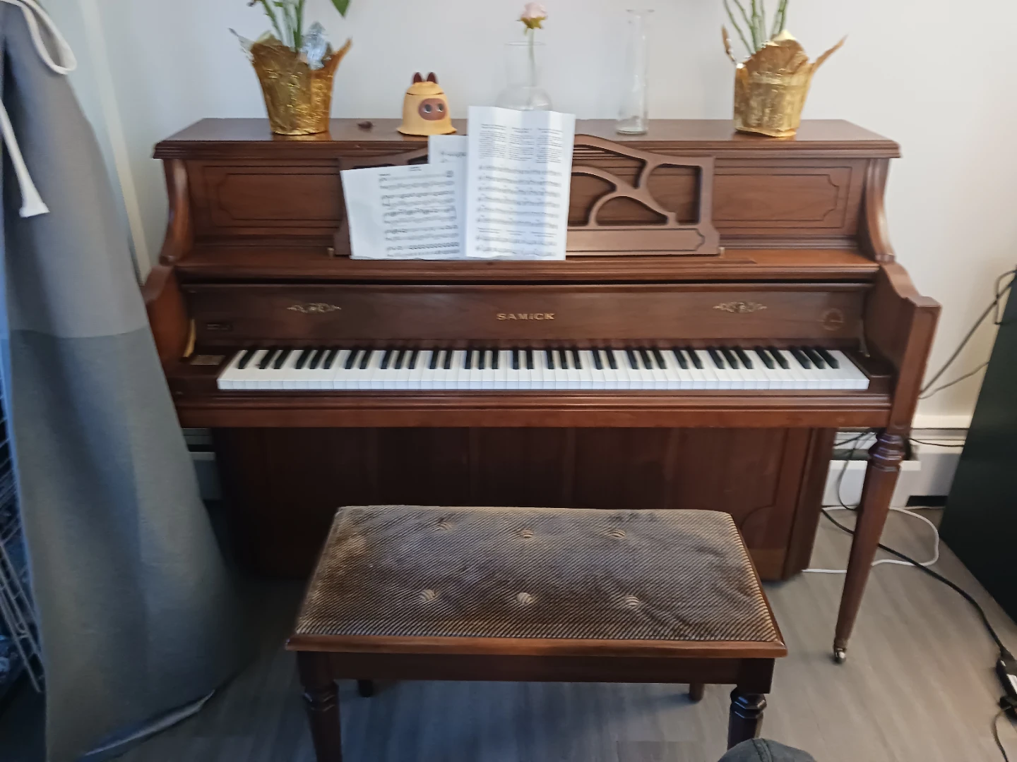 Samick Upright Piano with Imperial German Scale