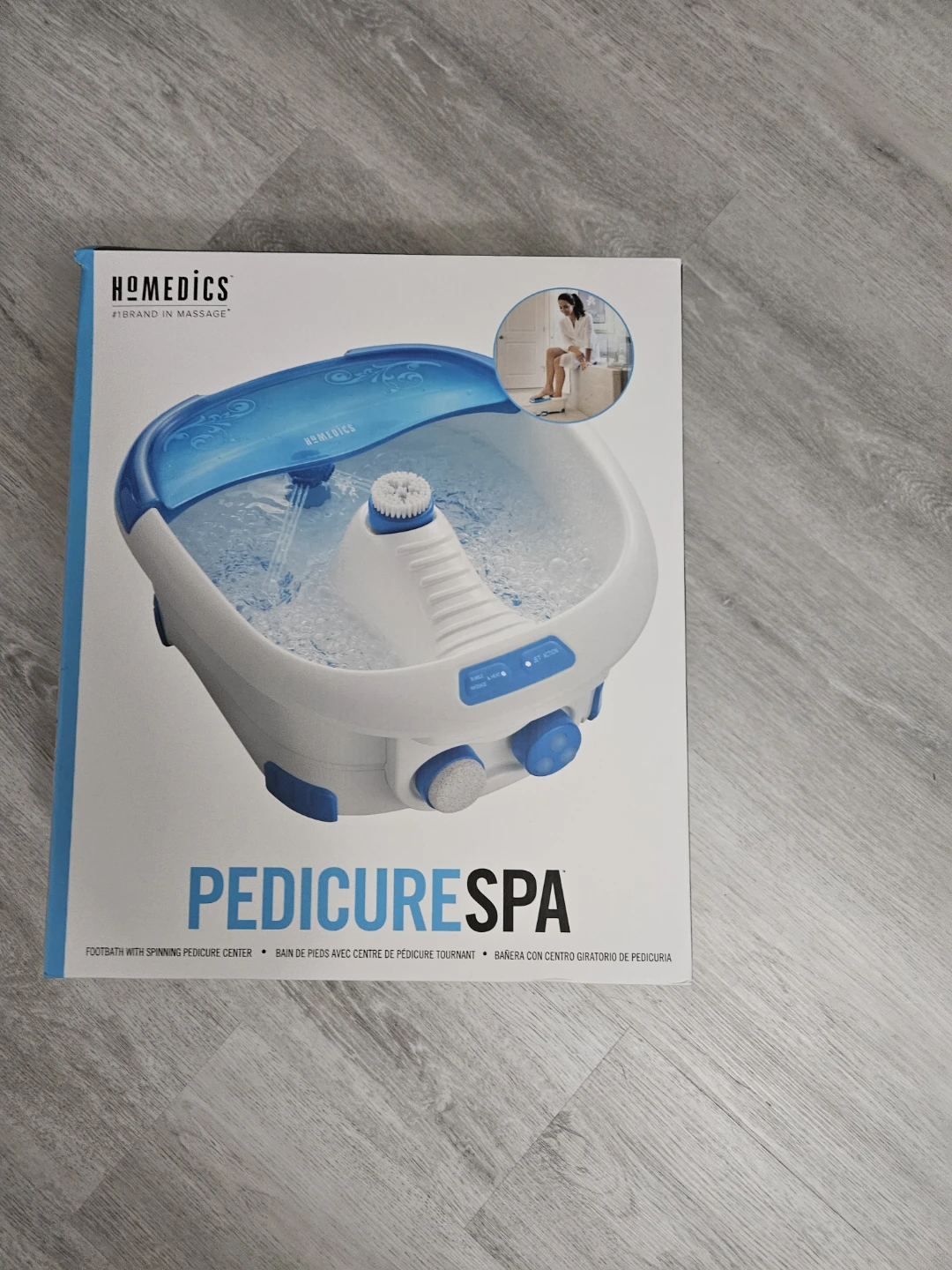 HoMedics Pedicure Spa Foot Bath
