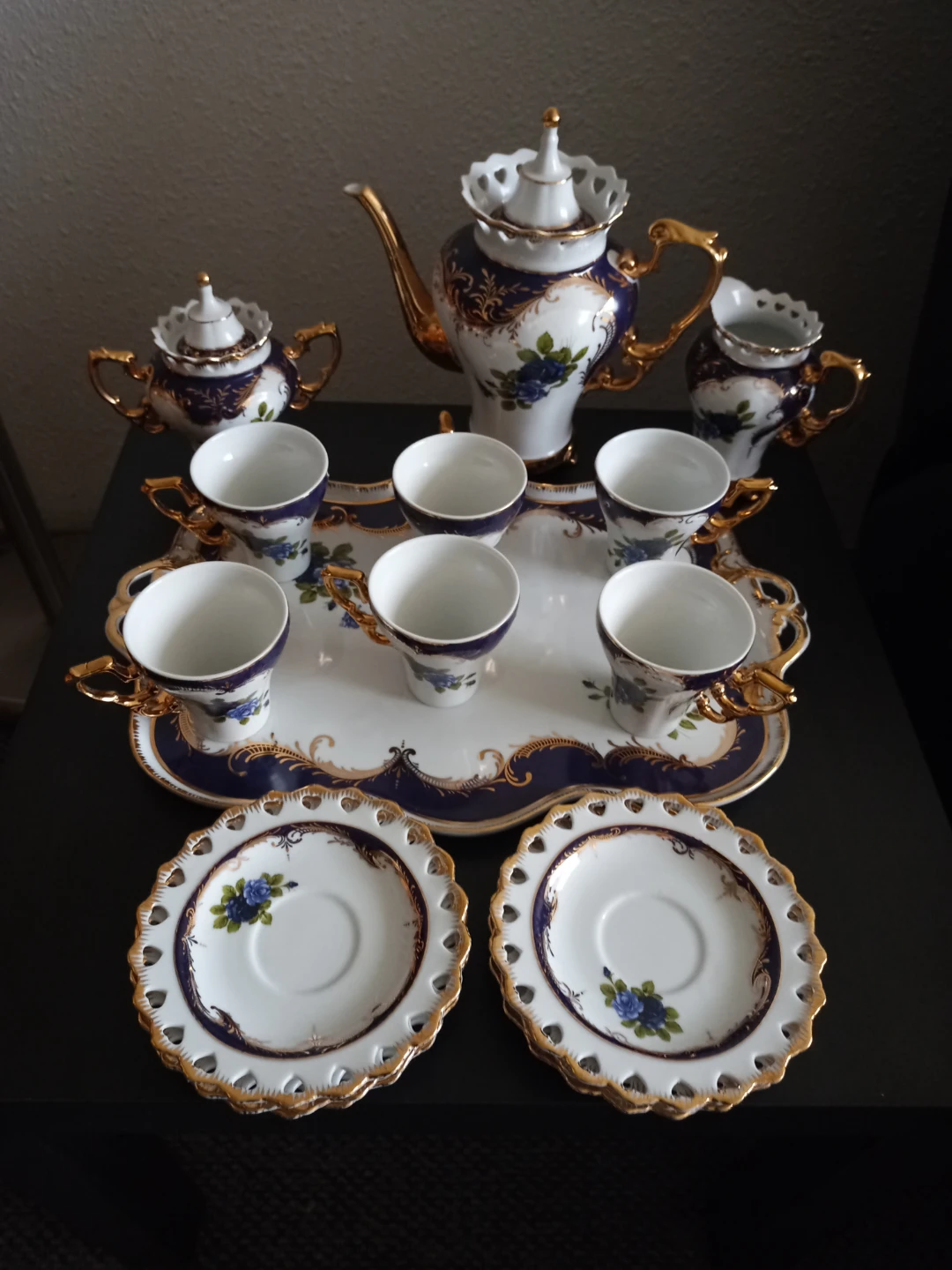 Adeline Porcelain Fine Tea Set 16 Pc - photo 3