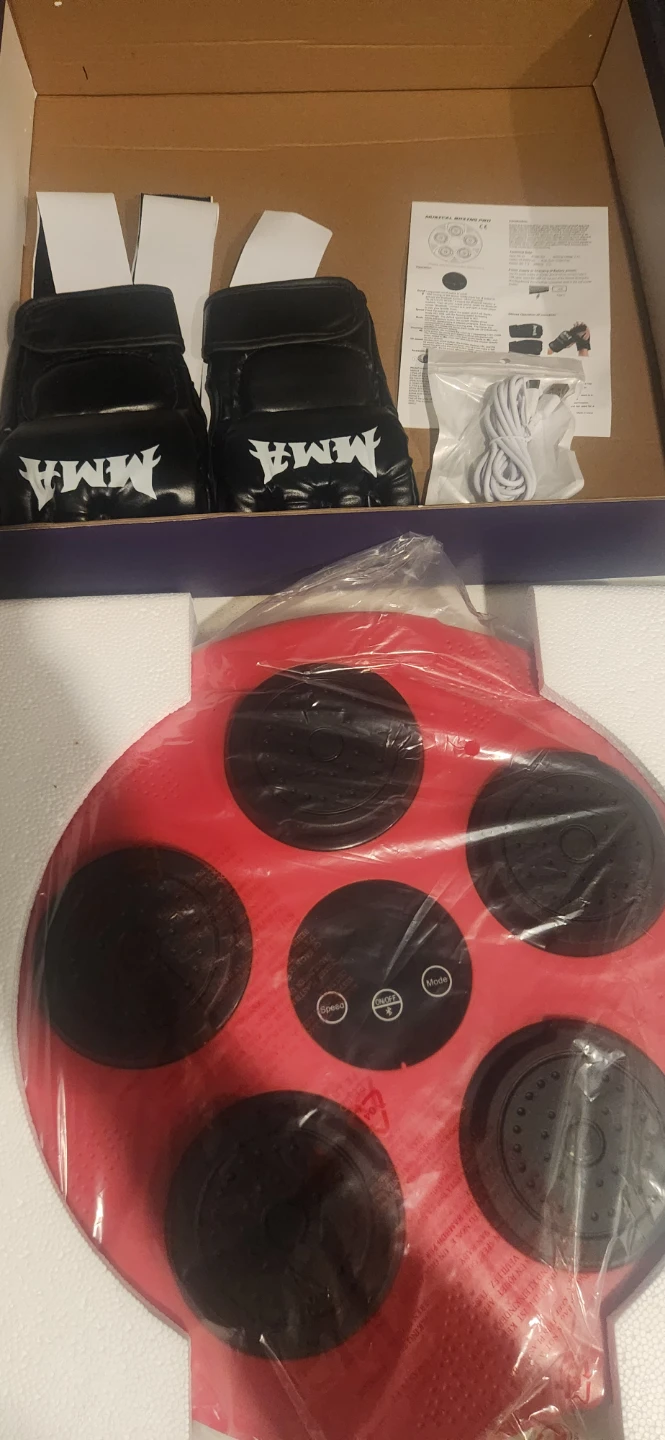 Bluetooth Smart Music Boxing Machine with Gloves