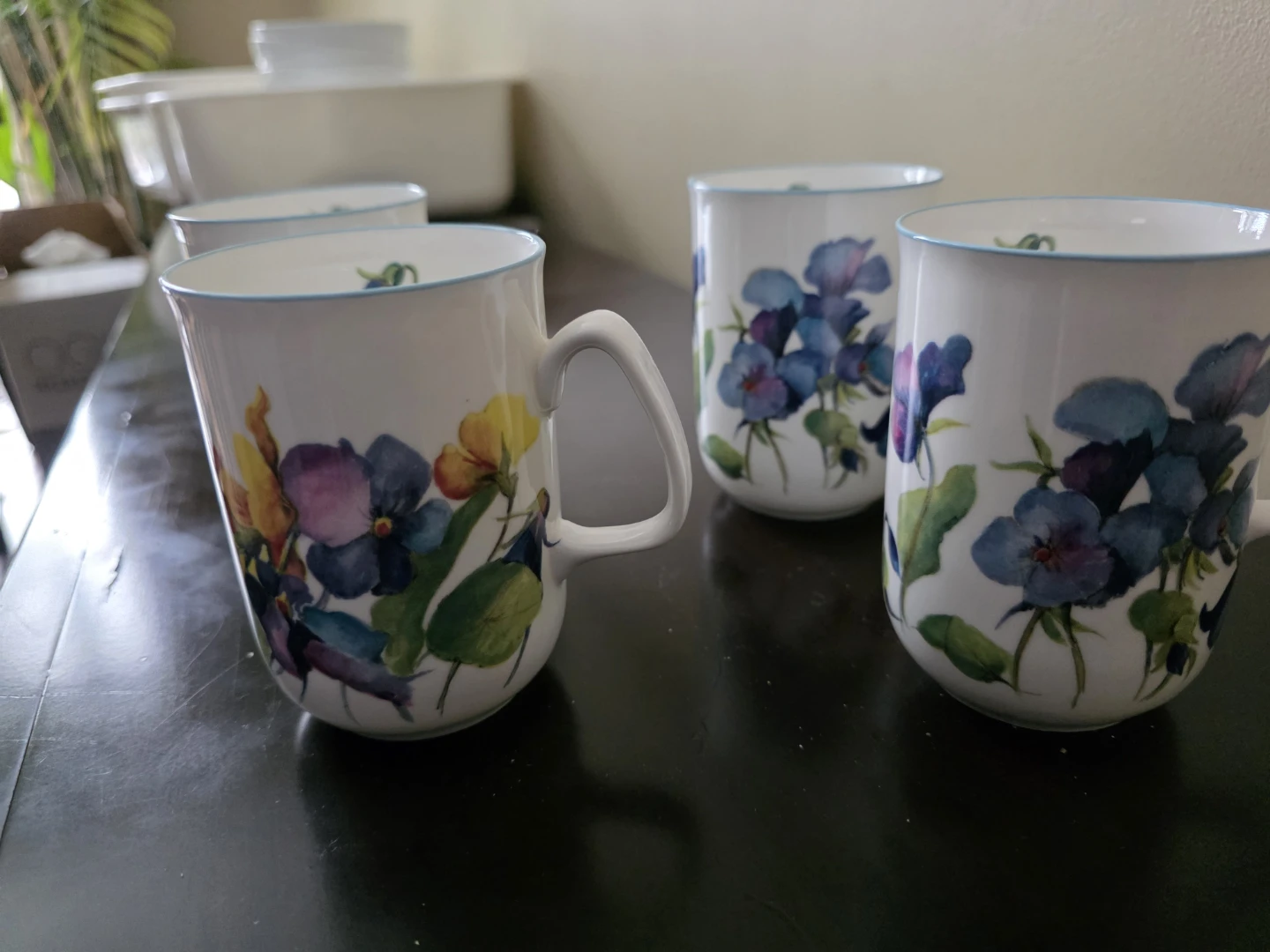 Set of 4 Royal Albert "Posy" Mugs - photo 2