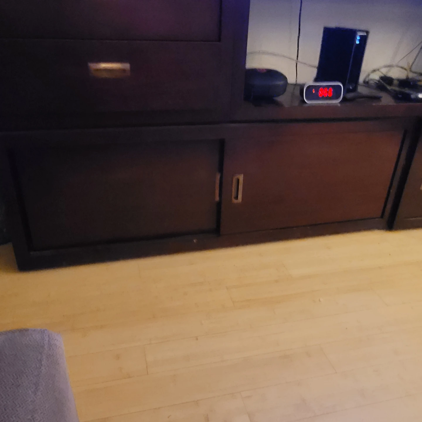 For Sale: Crate & Barrell Entertainment Center $800 - photo 3