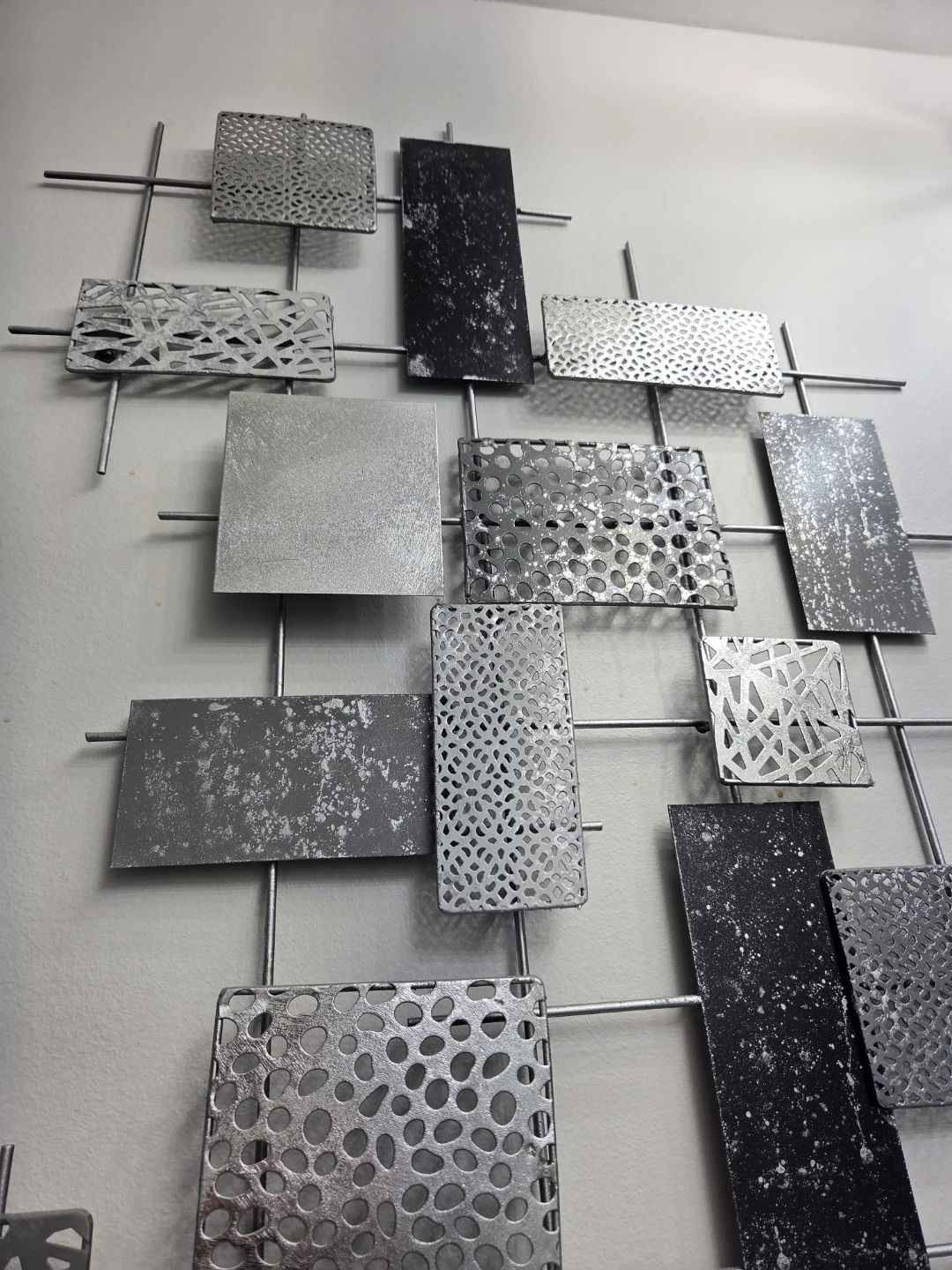 Geometric Metal Wall Art Decor - photo 2