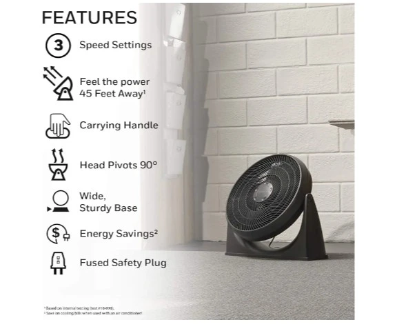 Honeywell  Turbo Force Fan - photo 4