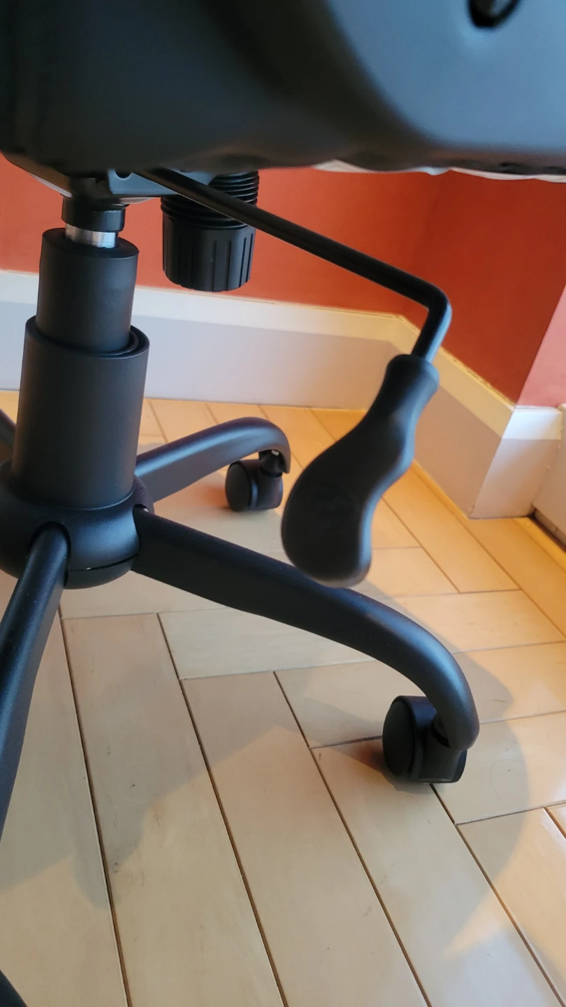NEW Black Faux Leather Office Chair - photo 2