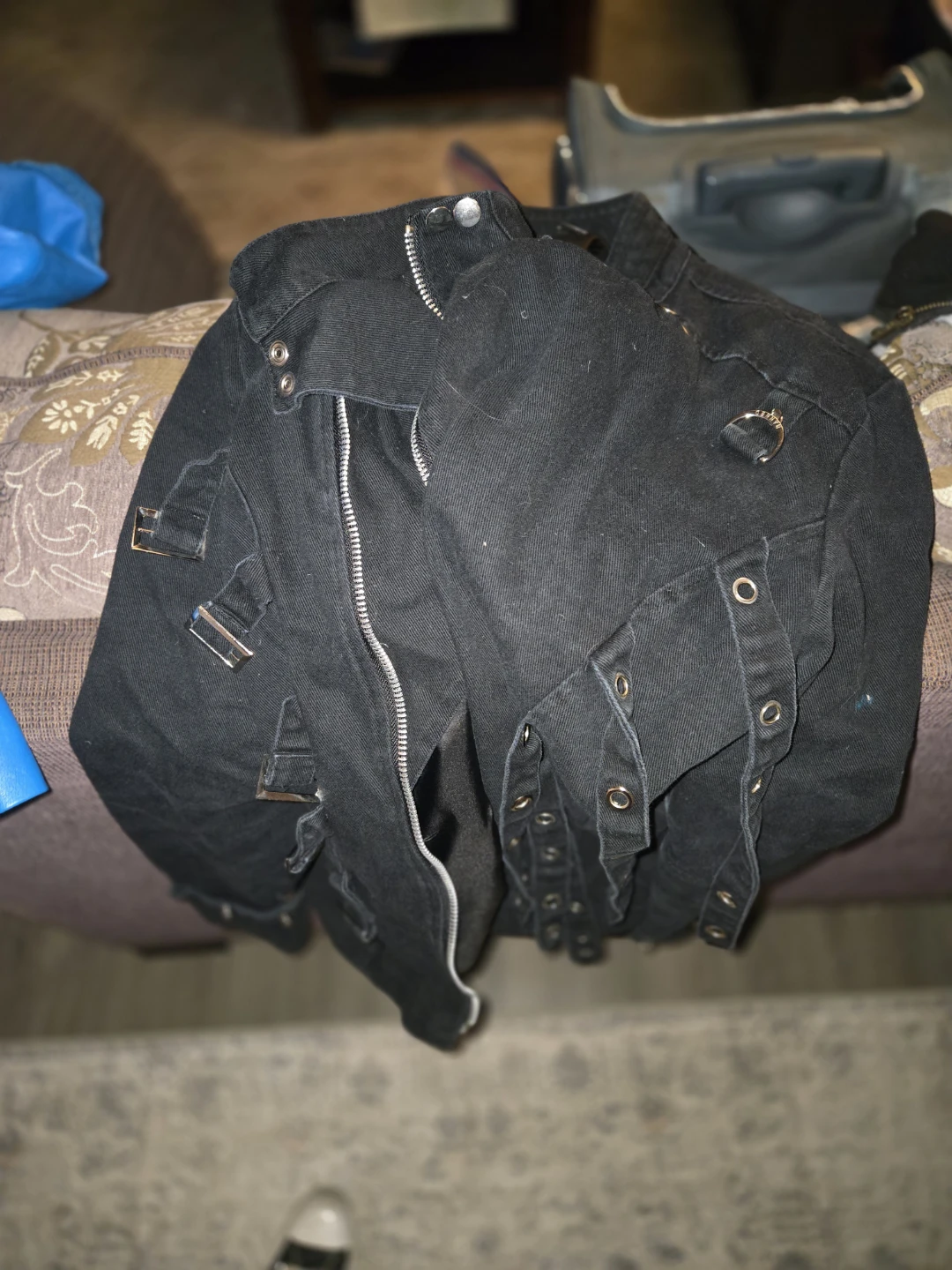 Banned Black Denim Jacket 🧡