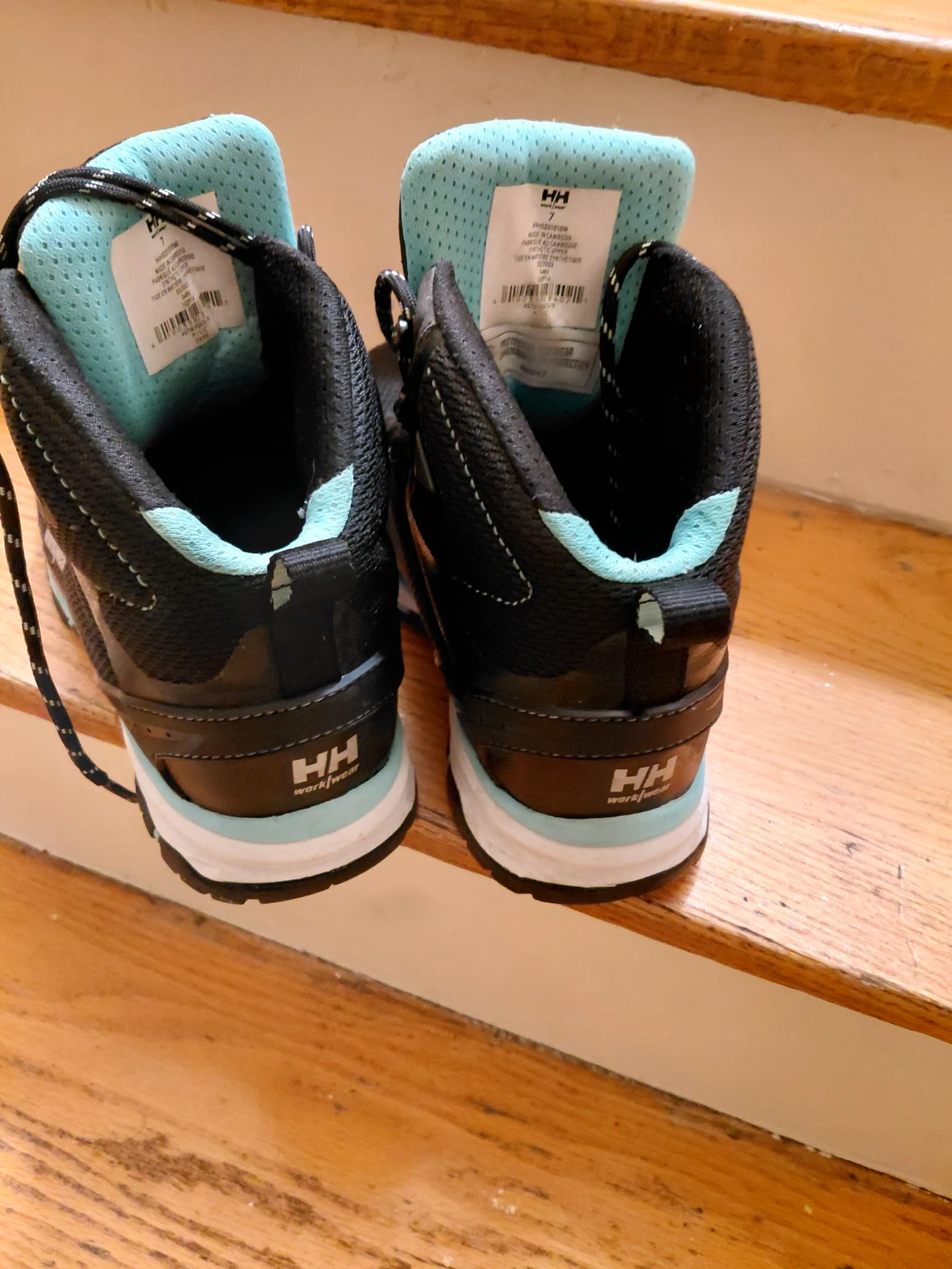 Helly Hansen Workwear Boots - Black and Teal