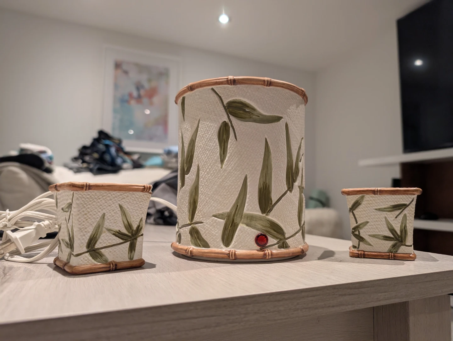 Candle Warmer and candle holders Set - photo 4
