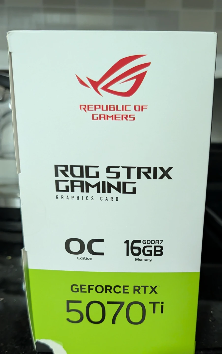 ASUS ROG Strix GeForce RTX 5070ti oc - photo 2