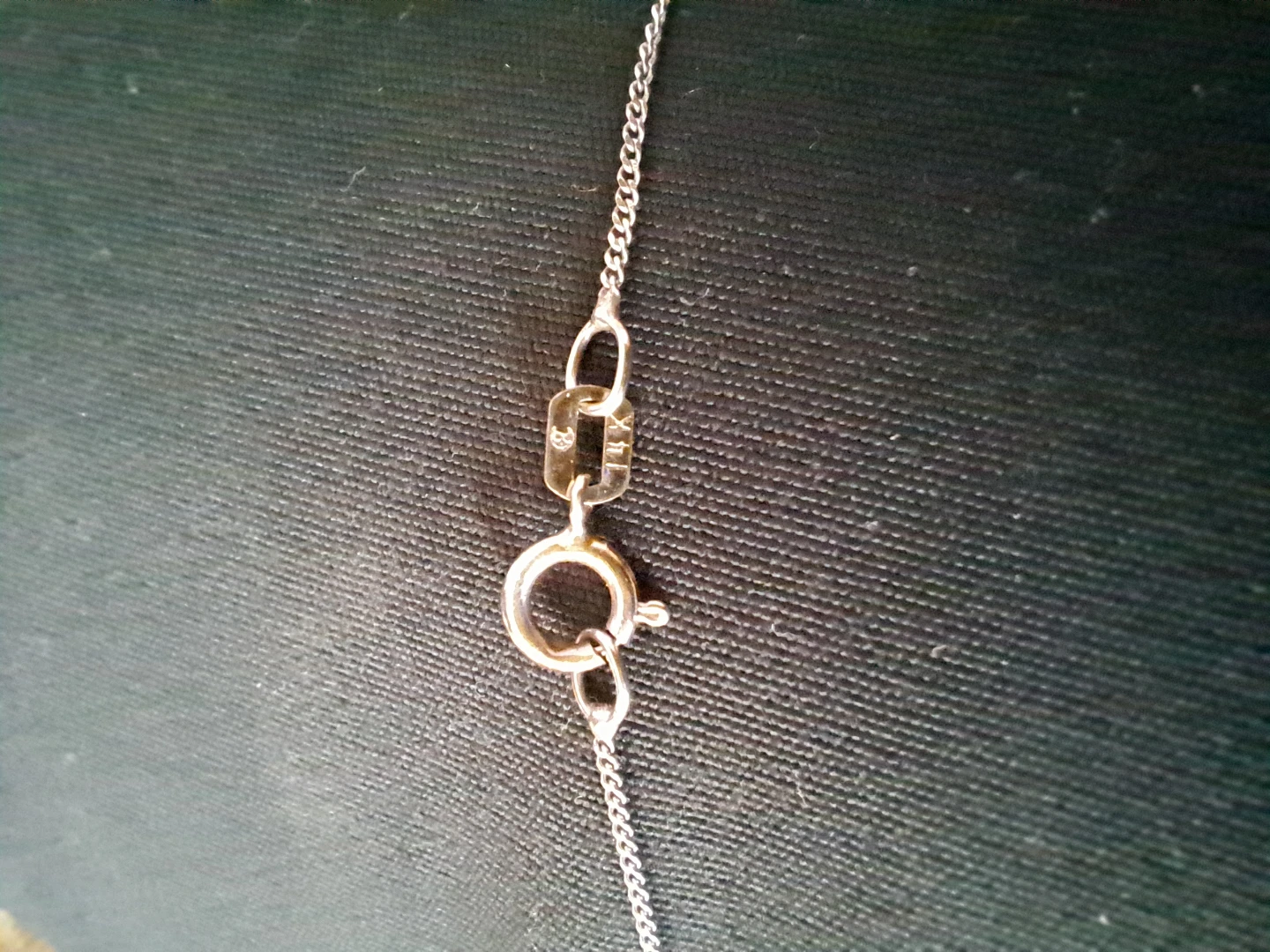 14k solid gold Chain Necklace with Clasp - photo 5