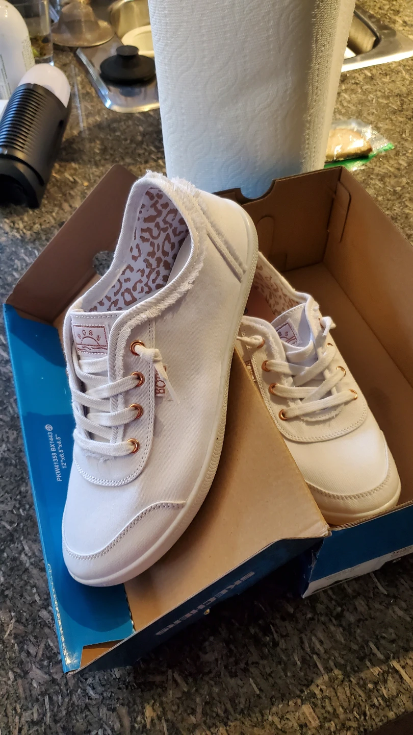 BOBS from Skechers Women's "Bobs B Cute" Shoes - White - Size 8 - photo 3