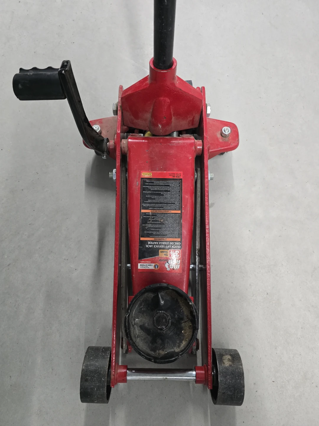 Red Hydraulic Floor Jack - photo 3